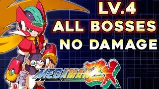 Mega Man ZX ~ Model ZX vs All Bosses [No Damage/Hard Mode]