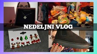 Nedeljni vlog - HAUL - Svetofor/Roda/Temu/AliExpress/ Poklon