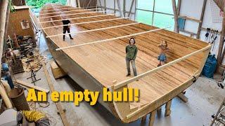 Revealing The Inside Of The Hull - Ep. 398 RAN Sailing