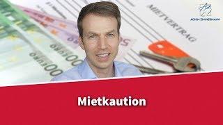 Mietkaution - Welche Möglichkeiten gibt es? | Rechtsanwalt Dr. Achim Zimmermann