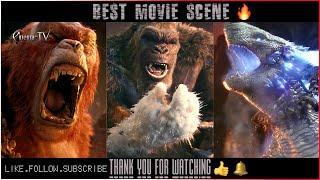  Kong vs. Skar King & Shimo! EPIC Titan Battle! | Best Movie Scene 