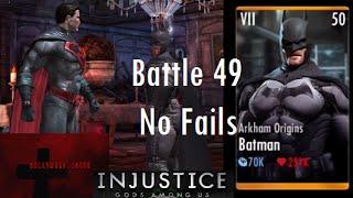 Injustice Gods Among Us iOS Battle 49 No Fails