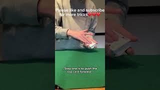 Amazing card trick tutorial for beginners. #cards #trending #magic #tutorial #shorts #viralshorts