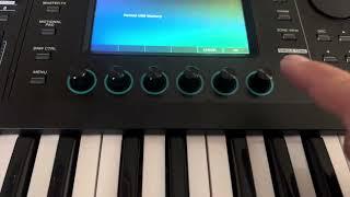 Format USB thumb roland fantom o