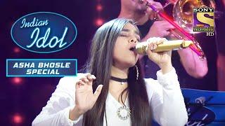 Asha Ji Ke Gaane Ko Shanmukha Ne Unique Style Mein Kiya Perform | Indian Idol | Songs Of Asha Bhosle