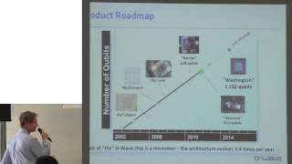 "D-Wave's Approach to Quantum Computing: Past, Present, and Future" – Dr. Colin P. Williams, 22.4.15