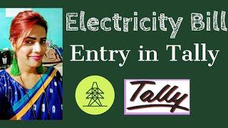 Electricity Expenses Bill entry in tally