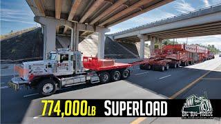 774,000 lb Transformer Superload - Beyel Brothers Crane & Rigging