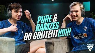 *НОВИНКА!* PURE и RAMZES делают КОНТЕНТ | Tundra Esports