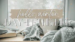 cozy winter vlog ️