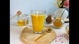 Golden milk (Lapte de aur) - antibiotic si antiinflamator natural | Jo's Baby Recipes