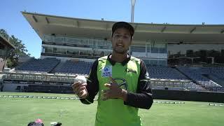 Learn leg-spin bowling with Tanveer Sangha | Online Junior Member Clinic