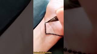 Very simple wrist mehndi design ️ | Mehandi ki design | #mehndi #shorts