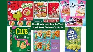 New Snack Releases You'll Want to See: Oct 13th - Scooby Doo Snacks, Little Debbie Christmas, & More