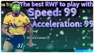 The fastest player in efootball 2024!!Speed ​​99 attention 99 