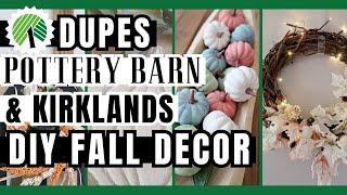 Dollar Store Fall Decor (Knock Offs) Inspired by Pottery Barn and Kirklands