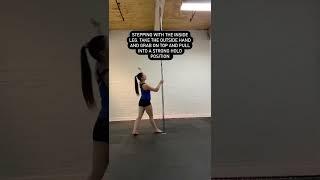 How to do a Spinning Chopper // Pole Dance Tutorial #poledance #polefitness