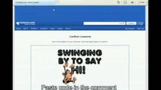 Commentsbar - Myspace Comments Toolbar