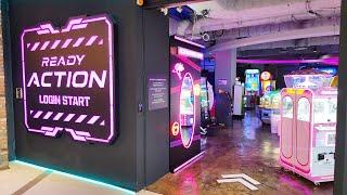 Action Arcade (액션 오락실) Times Square Yeongdeungpo | Korean Arcade Tours 