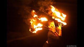 Огненное шоу, fire show, или фаер-шоу Таиланд.Пхи Пхи. декабрь 2017