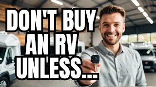 How to Buy an RV Like a Pro? (Expert Guide Explains)