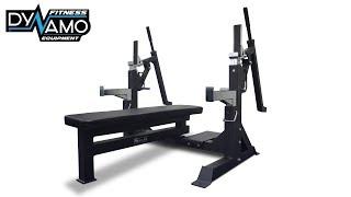 Powerlifting Bench Press with Lever Assist - Dynamo Fitness Equipment