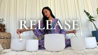 Sound Healing For Emotional Release | Crystal Singing Bowls Sound Bath