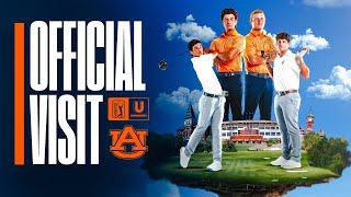 A weekend with Auburn Golf | PGA TOUR University | Official Visit Ep. 01