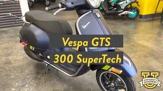 Vespa GTS 300 SuperTech Highlights | 300cc Scoot at University Scooters