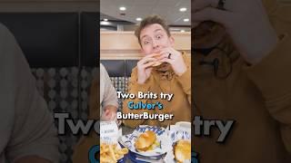 Two Brits try Culver's ButterBurger for the first time!