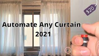 How to automate any Window Curtain for $20 | Arduino Automation