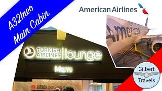 Turkish Airlines’ Swanky Miami Lounge and American Airlines A321neo Best Economy Seat