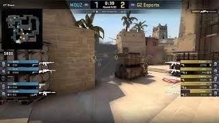 m0NESY Mirage Bench Smoke (CS:GO TIPS AND TRICKS)