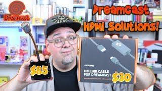 HDMI Sega Dreamcast Solutions Compared! Pound HD Link Cable Versus Behar Bros Akura Box!