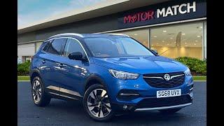 Used Vauxhall Grandland X 1.2 Turbo Sport Nav  -SG68UVX- Motor Match Bolton