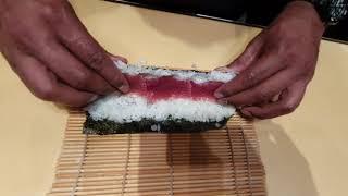 how to make sushi( hosomaki) in japanese style ,, Come preparare il sushi (hosomaki) in stile giappo