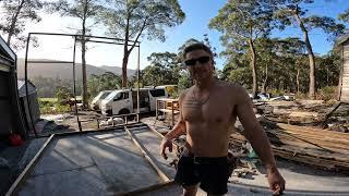 RECYCLED BUILD is underway | Tiny Home