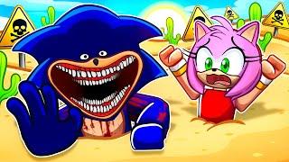 Can SHIN SONIC & AMY ESCAPE QUICKSAND TRAPS In ROBLOX?