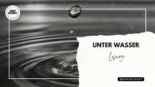 Unter Wasser | Lesung