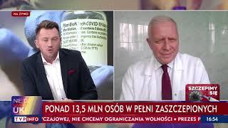 Koronawirus. Dr Sutkowski: Nowy wariant Delta nie jest odporny na szczepionki