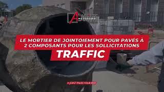 A-JOINT® TRAFFIC - Le mortier de jointoiement pour pavés à 2 composants pour les sollicitations