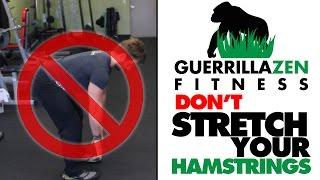 DON'T Stretch Your Hamstrings! | Anterior Pelvic Tilt