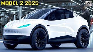 2025 Tesla Model 2: Elon Musk Announces Amazing First Look. Details Here