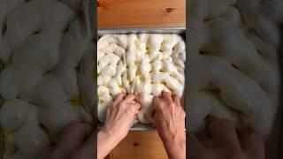 Focaccia ASMR #sourdough#focaccia#bread#satisfying#recipe#shorts#asmr#relaxing#homemade#homebaker