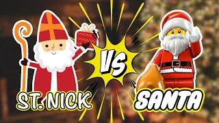 Who is St. Nicholas and is he SANTA? | Lego Christmas Village