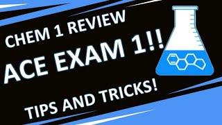 General Chemistry I Exam 1 Review (CHEM-125)