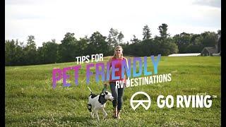 Tips for Pet-Friendly RV Destinations