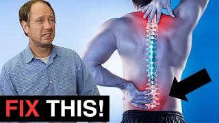 BACK PAIN Causing Cervicogenic Dizziness? (How To FIX IT!) 3 Exercises For Fast Relief!