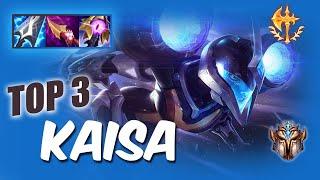 [Wild Rift] Kaisa TOP 3 - S10 Challenger ranked game + build
