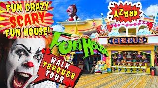 Crazy Fun House - Step Inside The World Of Insanity - New Jersey Boardwalk Fun House Tour